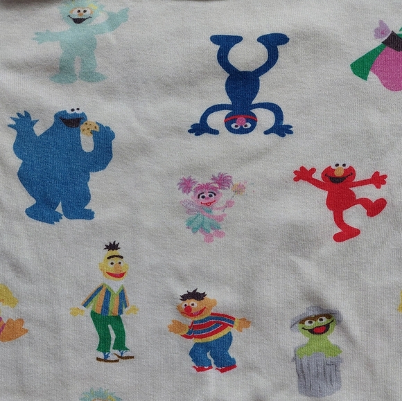 Hanna Andersson Sesame Street pjs 6-7 - Picture 4 of 16